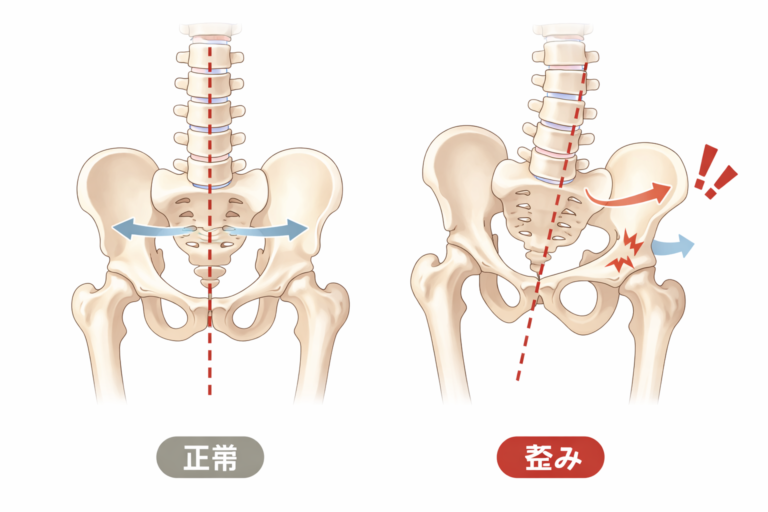 骨盤が歪むとどうなる? | 株式会社HAUOLA